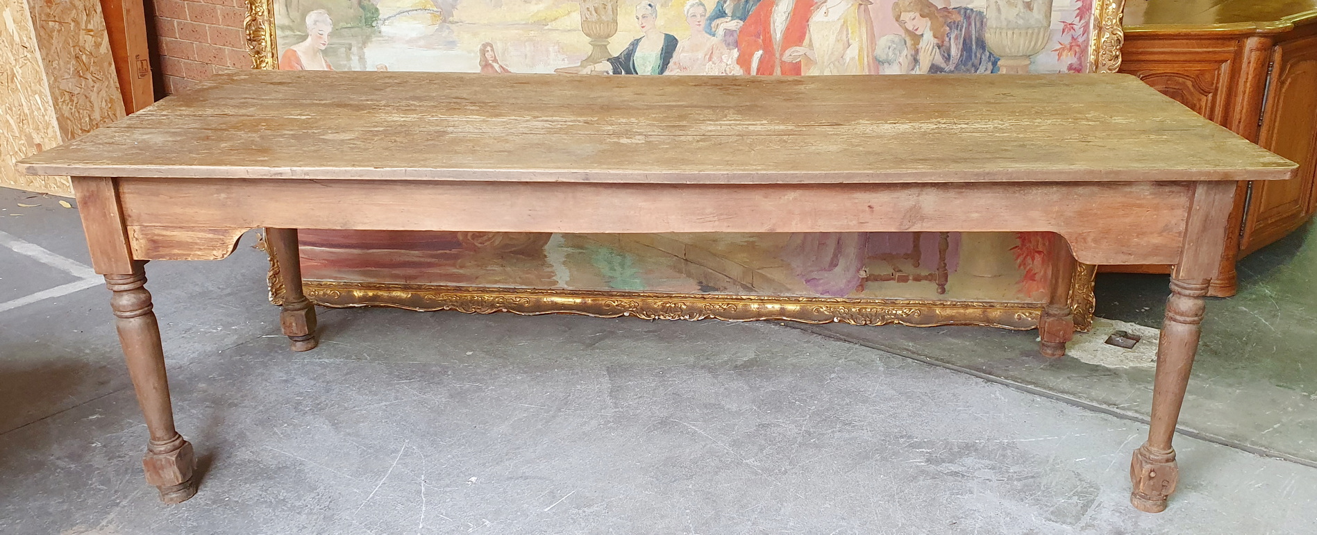 A French Provincial Kitchen Table